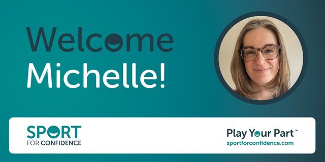 Sport for Confidence welcome graphic for Michelle